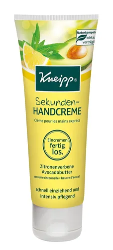 Kneipp Sekunden Handcreme, 4er Pack (4 x 75 ml) von Hand-Fußpflege