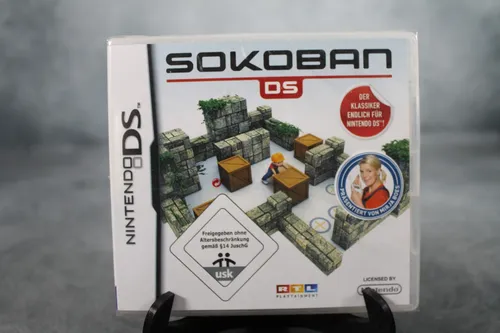 Sokoban Ds (Nintendo DS) Sealed OVP VGA WATA ready - Kategorie: Games, Original verpacktes Sokoban Ds für Nintendo DS, ideal für Sammler und Retro-Spieler.