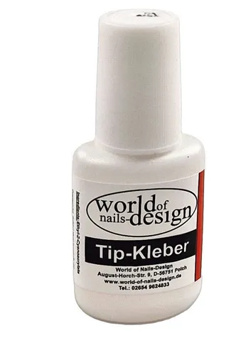 World of Nails-Design Nageldesign Zubehör Nagelkleber für künstliche Fingernägel extra stark, starker Halt