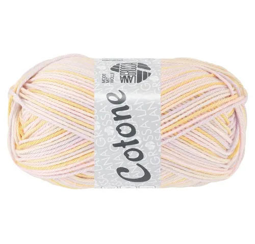 LANA GROSSA Cotone Print Häkelwolle, 125 m