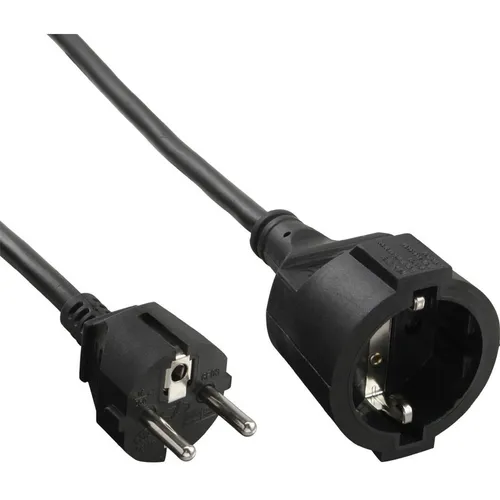 Verlängerungskabel Schwarz von InLine