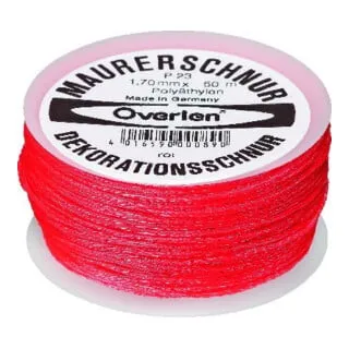 Overlen Maurerschnur PE 1,7mm 100m grün Overmann