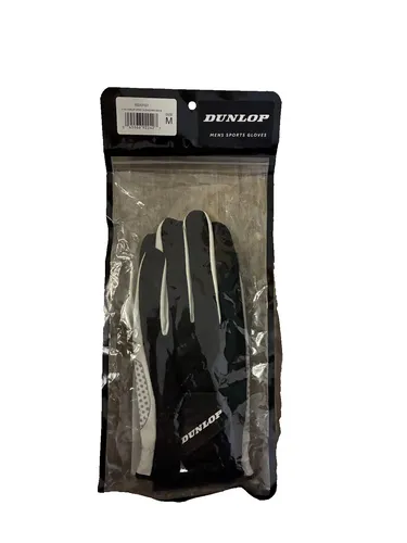 Dunlop Sporthandschuhe Herren Gr. M Schwarz Touchscreen Laufhandschuhe Neu
