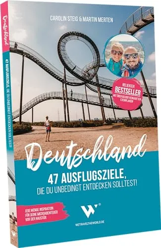 Reiseführer Deutschland – 47 Ausflugsziele entdecken - Geschenkbücher für Reisen & Regionales mit 47 inspirierenden Ausflugszielen und über 100 wunderschönen Reisefotos für unvergessliche Erlebnisse.