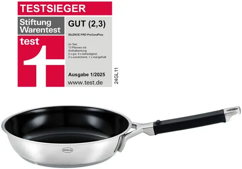 Rösle Bratpfanne Silence Pro, Schwarz von RÖSLE