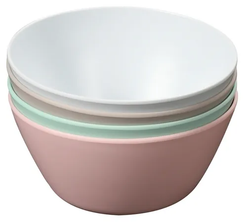 Kesper 4er Set Ostschale Müslischale Müsli Schüssel Müslischüssel Salatschale