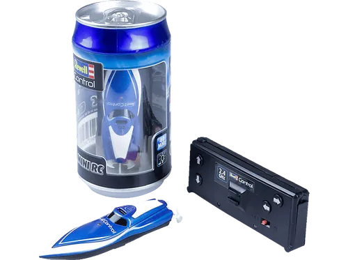 REVELL 23570 RC Boot Mini Boot, blau - Boot Ferngesteuert – Ideal für Gartenpools, kentersicher mit stabilem Rumpf und Sicherheitsschaltung für sicheren Start. Perfekt für Kinder ab 8 Jahren!