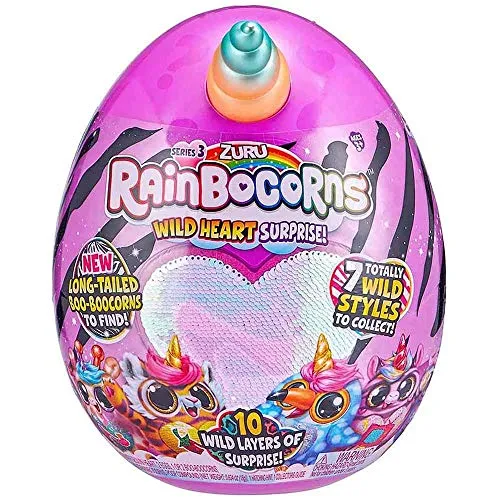 Rainbocorns Wild Heart Surprise Zebracorn