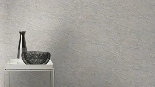 3,47 €/qm / Rasch Tapete 428940 Factory IV Marmor Modern Grau Silber Metallic