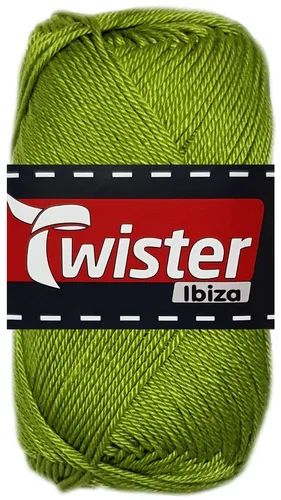 Kurtenbach 50 Gramm Twister Ibiza aus 100 % Baumwolle 72 Apfel Bastelgarn