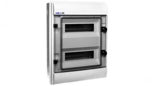 Rozdzielnica hermetyczna modułowa 2x12 IP65 RHp-24 36.240 - Trenn- & Lastschalter, schlagfestes Gehäuse aus ABS, ideal für sichere elektrische Installationen im Außenbereich dank Schutzart IP65.