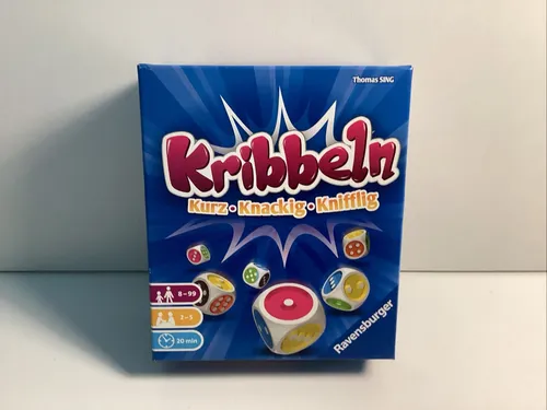 Ravensburger 26704 - Kribbeln, kniffliges Würfelspiel für 2-5 Spieler, Mitbringspiel ab 8 Jahren, die Flotten Kleinen