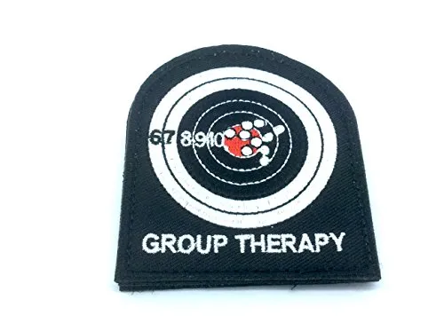 Gruppe Therapie Patch Airsoft Paintball bestickt