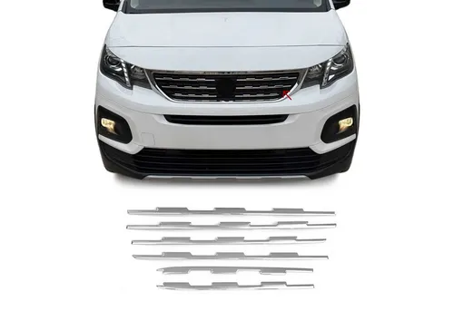 OMAC Zier- / Schutzleistensatz Kühlergitter 5732085 - Front- & Kühlergrills, selbstklebend und langlebig, ideal für eine ansprechende Optik und Schutz des Kühlergitters