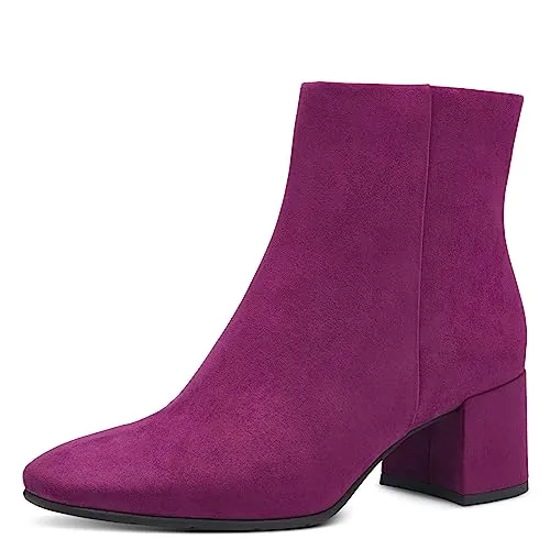 Marco Tozzi Violette Stiefeletten für Damen, Größe 36 in lila von MARCO TOZZI