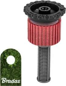 Sprühdüse für Pop-Up Sprinkler Versenkregner Einstellbare Düse 0-360° Bewässerungsflache 3,6m Bradas