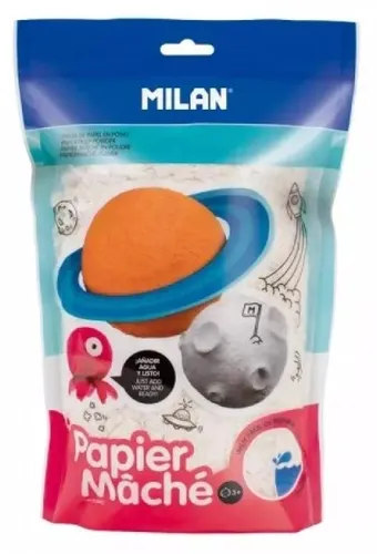Papier mache biały 200g MILAN Milan 8411574098959