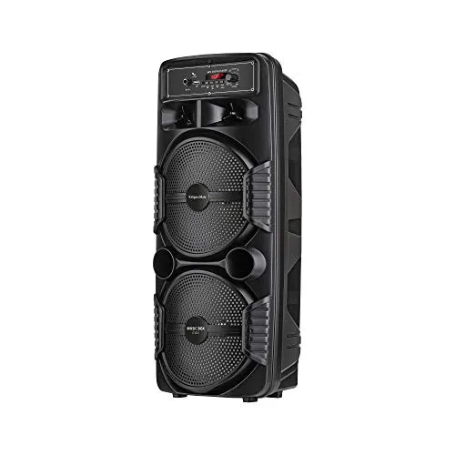 Kruger&Matz Bluetooth LED Boombox Karaoke-Lautsprecher 10W
