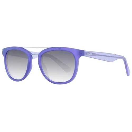 Skechers Sonnenbrille SE9079 82D 48 Unisex Lila - Sonnenbrille für Unisex mit 100% UVA & UVB Schutz, stilvollem lila Vollrandrahmen und modernem quadratischem Design – ideal für modebewusste Träger.