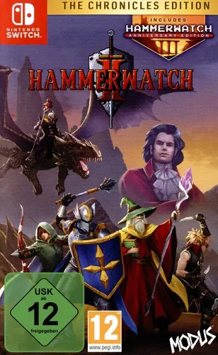 Hammerwatch 2 The Chronicles Edition - Switch [EU Version] - Spiele für Nintendo Switch: Erlebe ein episches ARPG-Abenteuer mit dynamischer Open World, fünf Charakterklassen und Online-Koop für bis zu 4 Spieler.