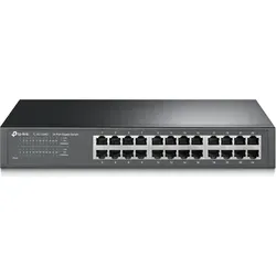 TP-Link TL-SG1024D - 24-Port Gigabit Netzwerk Switch, energieeffizient mit 48 Gbit/s Kapazität, ideal für kleine bis mittlere Unternehmen
