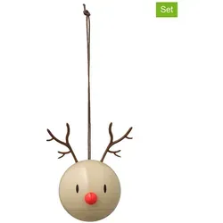 Weihnachtsbaumschmuck Braun von Hoptimist