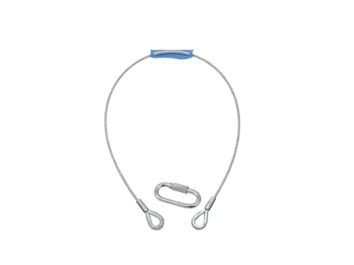 EUROLITE Sicherungsseil B 6x1000mm bis 35kg silber von Eurolite