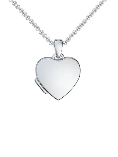 Amoonic Amulett Herz Medaillon zum Öffnen für Bilder Silber 925 Herzkette Anhänger (inkl. Schmucketui), Anhänger aufklappbar befüllbar Foto Gold Rosegold vergoldet Geschenk