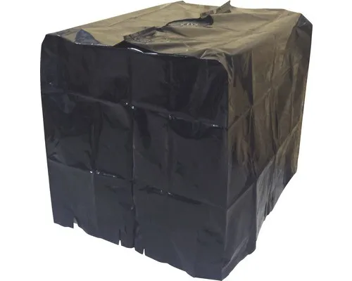 Graf IBC-Abdeckung 874745, Schwarz für 1000L Tank - Wasserspeicher & Regentonnen - Strapazierfähige, wasserabweisende Schutzhülle, UV-resistent, ganzjähriger Schutz vor Korrosion und Staub, ideal für 1000L IBC-Container.