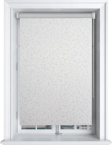 Verdunkelungsrollo ohne Bohren 60x150cm Print – Thermorollo mit Klemmträger, 100% verdunkelnd, Hitze- & Kälteschutz, Fensterrollo mit Kettenzug