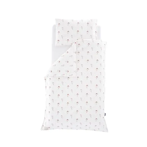 Träumeland Bettwäsche Mermaid 100/135 + 40/60 cm - Bettwäsche aus 100 % Baumwolle, ideal für süße Träume und ein gemütliches Kinderzimmer