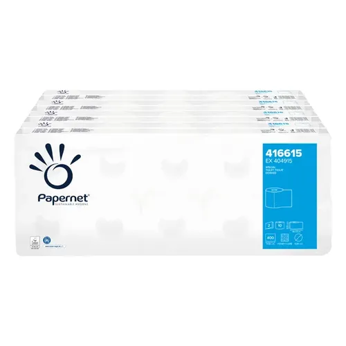 Produktbild Papernet Toilettenpapier Werra Recycling 2-lagig, 40 Rollen