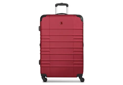 Wenger Hartschalen-Trolley Amplar Evo, 4 Rollen, ABS in rot von Wenger