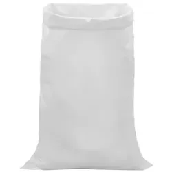 vidaXL Gewebte Säcke 50 Stück Weiß 100 x 150 cm - Robuste, wetterfeste gewebte Säcke aus Polypropylen für vielseitige Außenanwendungen. Ideal für Lagerung und Transport, leicht zu reinigen und langlebig.