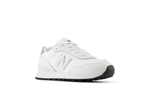 New Balance Damen 515 V3 Sneaker – Weiß/Silber, 37.5 EU - Leichte Sneaker mit EVA-Schaumpolsterung für erhöhten Komfort. Strapazierfähige Gummi-Außensohle und Schnürverschluss sorgen für perfekten Halt und Langlebigkeit.