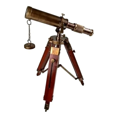 FTWDesign Mini Vintage Teleskop mit Dreibeinstativ von FTWDesign