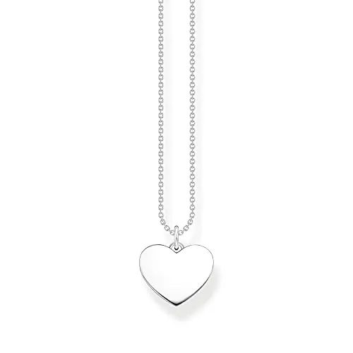 THOMAS SABO Damen Kette Herz 925 Sterlingsilber KE2128-001-21-L45v - Elegante Damenkette aus 925er Sterlingsilber, ideal für individuelle Kombinationen mit Charms und Anhängern – das perfekte Geschenk für jeden Anlass.