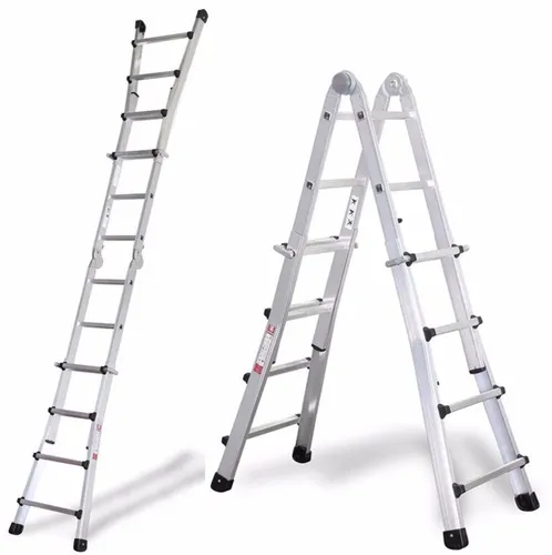 Vario Klappleiter Alu Allzweckleiter Teleskopleiter 4x5 von euroline