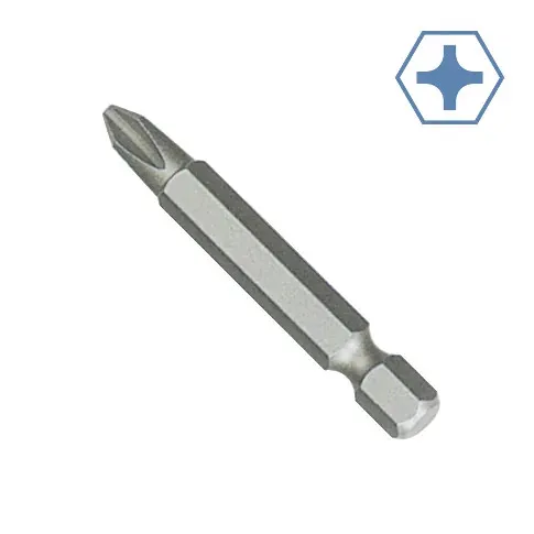 50mm PH0 Kreuzschlitz Bit aus S2 Stahl – Präzisions Power Bit