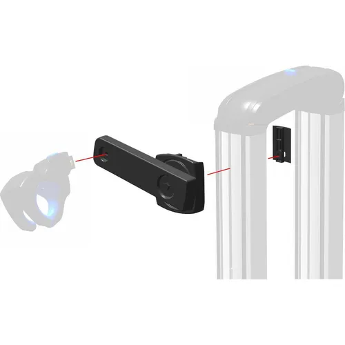 XLC Low-Step Rahmen Adapter Almada - Zubehör für Transport & Gepäck, ermöglicht die sichere Befestigung von Fahrrädern mit tiefem Einstieg auf Heckträgern.