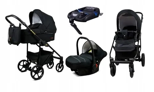BabyLux® Kinderwagen Set 4 in 1 von Babylux