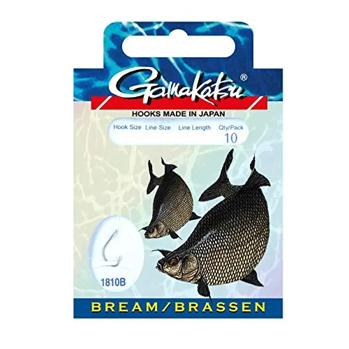 Gamakatsu Hook BKS-1810B Bream Feed. 75CM Gr. 16 Zielfischhaken