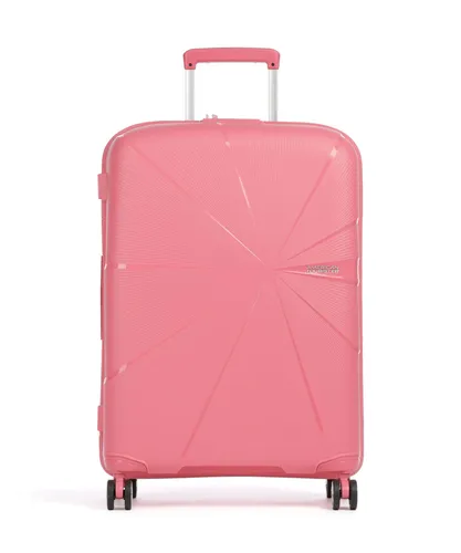 American Tourister Starvibe 67 cm Trolley mit Dehnfalte - Trolley in stilvollem Design, ausgestattet mit 4 Rollen, praktischer Dehnfalte und TSA-Schloss für sicheres Reisen. Ideal für alle Abenteuerlustigen!