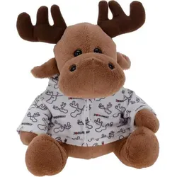 Plüsch Rentier Mit Pullover, 20 Cm