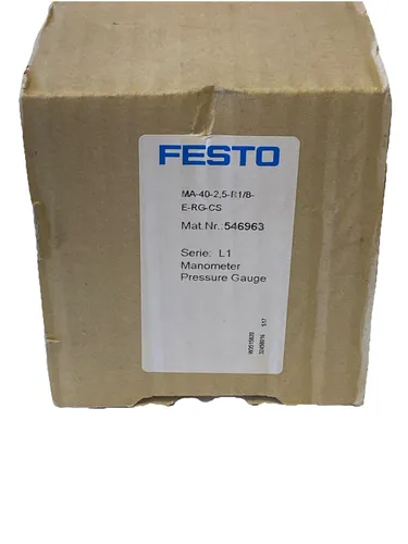 FESTO 546963, MA-40-2,5-R1/8-E-RG-CS, Manometer von Festo