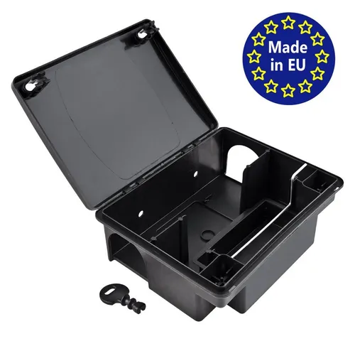 Petigi Lebendfalle 1-30x Köderstation Nagerköderstation Köderbox Mäusebox Rattenbox Falle