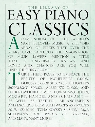 Produktbild Library Of Easy Piano Classics