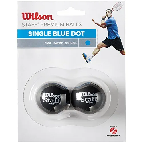 Wilson Staff Squash 2 Ball BL DOT von Wilson