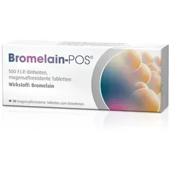BROMELAIN POS magensaftresistente Tabletten 30 St