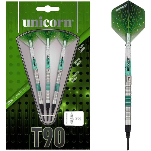 Unicorn Core XL T90 Soft Darts (23 g) (B08L14CFK4) von Unicorn